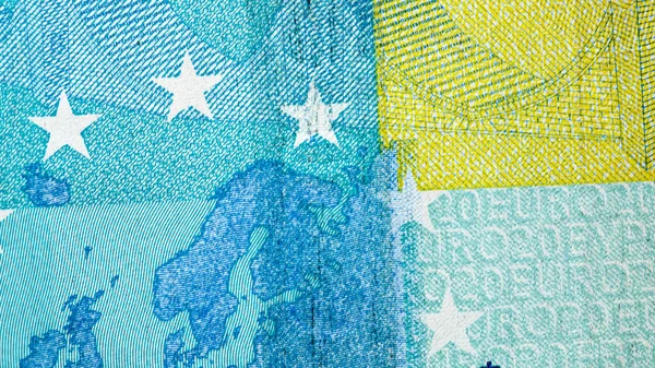 Euro Währung Europa Inflation Euro Geld Währung Der Europäischen Union — Stockfoto