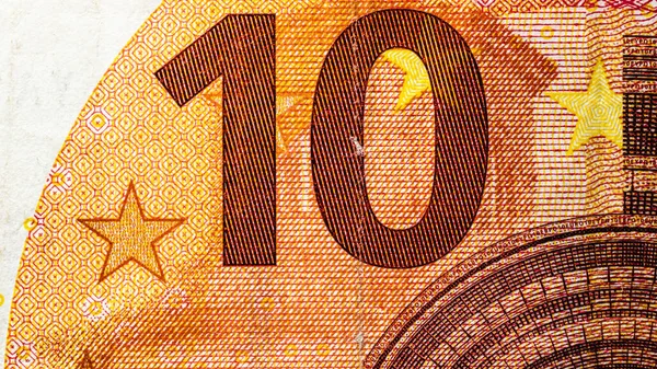 Euro Para Birimi Avrupa Enflasyonu Eur Parası Avrupa Birliği Parası — Stok fotoğraf