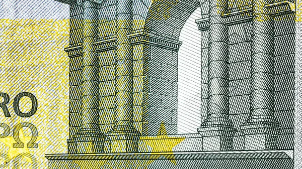 Euro Měna Inflace Evropě Peníze Eur Evropská Unie Curreny — Stock fotografie