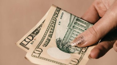 US dollar currency. USD inflation, US money