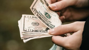 US dollar currency. USD inflation, US money