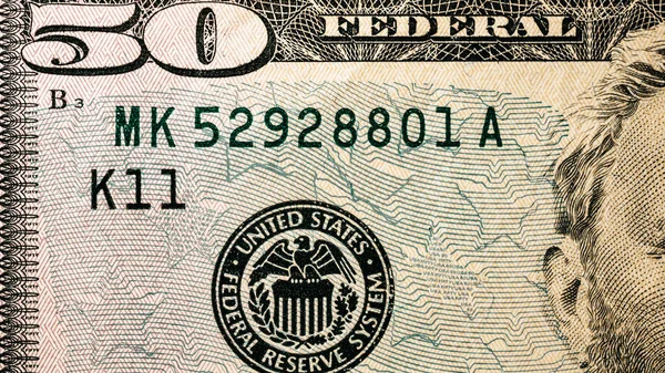 Moneda Dólares Inflación Usd Dinero Estadounidense — Foto de Stock
