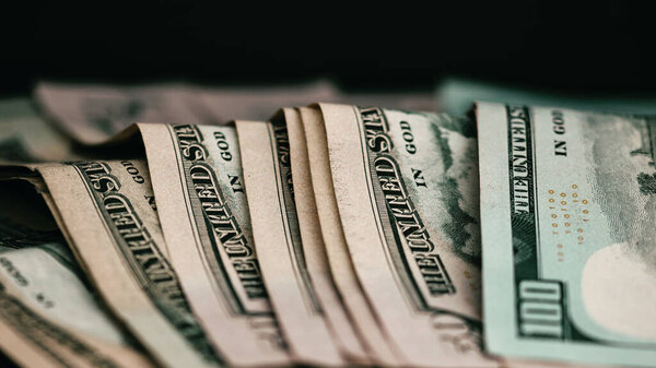 US dollar currency. USD inflation, US money