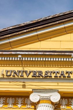 Mimari ayrıntılar, 1 Aralık 1918 Üniversitesi, Alba Iulia, Romanya, 2021