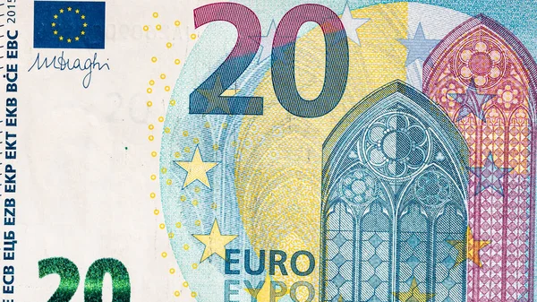 Eurovaluta Inflationen Europa Euro Europeiska Unionens Valuta — Stockfoto