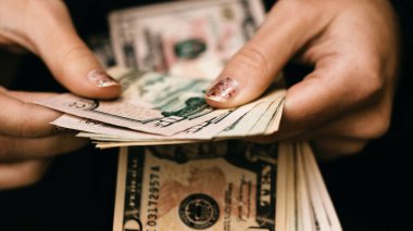 US dollar currency. USD inflation, US money