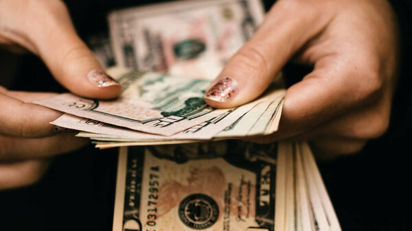 US dollar currency. USD inflation, US money