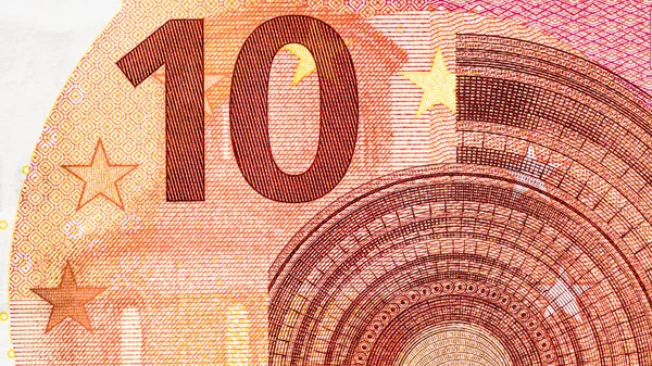 Νόμισμα Ευρώ Πληθωρισμός Στην Ευρώπη Χρήματα Επί Του Παρόντος — Φωτογραφία Αρχείου