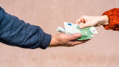 EURO para birimi. Avrupa enflasyonu, EUR parası. Avrupa Birliği parası