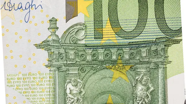 欧元货币 欧洲通货膨胀 欧元货币 欧洲联盟当前Y — 图库照片