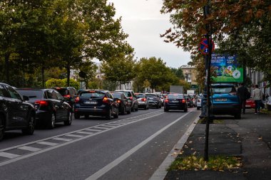 Bükreş, Romanya, 2022 'de trafik sıkışıklığı, trafik yoğunluğu