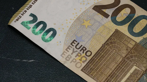 Moeda Euros Europa Inflação Eur Dinheiro Moeda União Europeia — Fotografia de Stock
