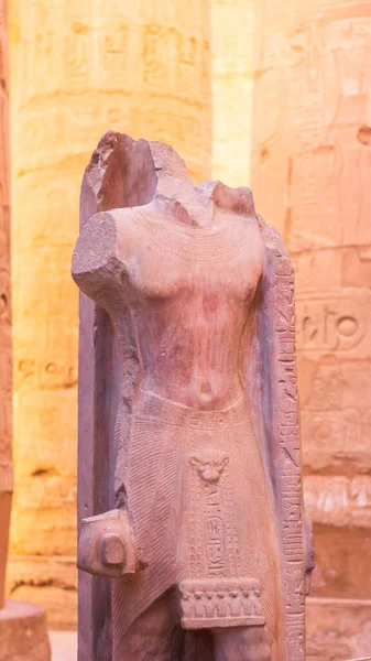 古埃及古埃及古埃及古寺的废墟 — 图库照片