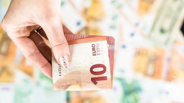 EURO para birimi. Avrupa enflasyonu, EUR parası. Avrupa Birliği para birimi