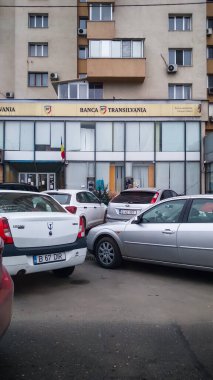 Tampon Tamponu - Romanya 'nın Bükreş kentinde yoğun trafik yoğunluğu, 2023