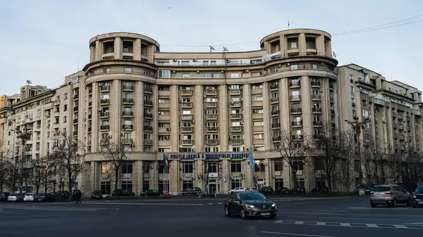 Затори Бухаресті Румунія 2023 Рік — стокове фото