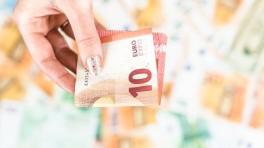 EURO para birimi. Avrupa enflasyonu, EUR parası. Avrupa Birliği para birimi