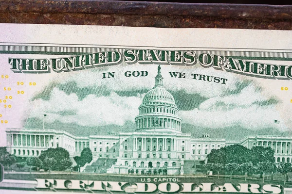 在美国通胀挑战中的美元货币 — 图库照片