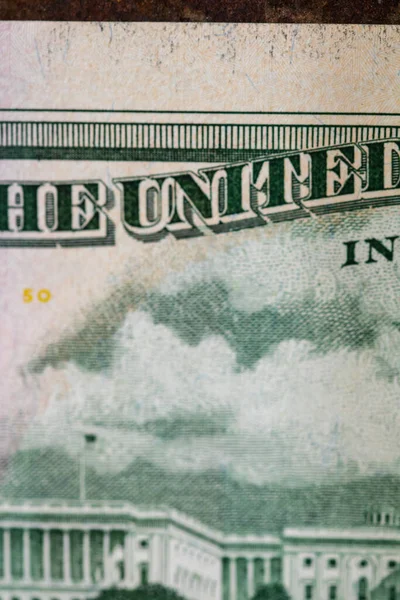 Usd Moneda Medio Los Desafíos Inflación Americana — Foto de Stock