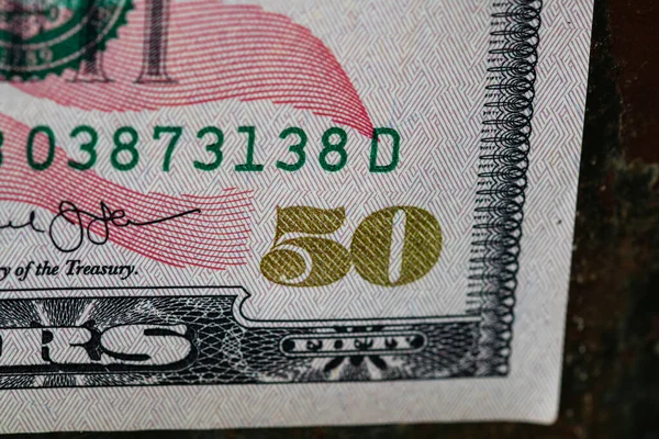 Usd Currency Amidst American Inflation Challenges — Stock Photo, Image