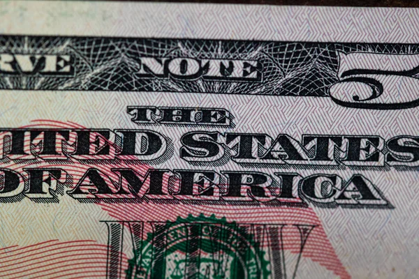 Valuta Usd Mezzo Alle Sfide Inflazionistiche Americane — Foto Stock