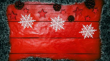 Noel süsleri. Renkli Noel ışıkları arka planı