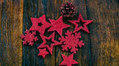 Noel süsleri. Renkli Noel ışıkları arka planı