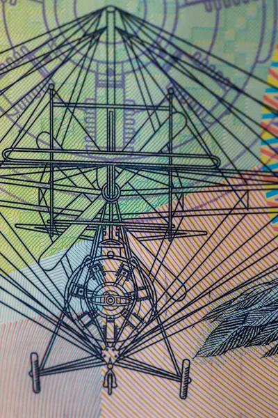 Ron Leu Money Moneda Europea — Foto de Stock