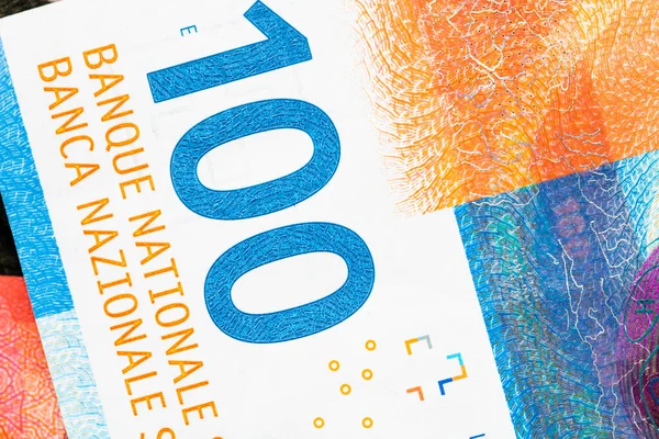 Chf Valuta Mitt Schweiziska Inflationsutmaningar — Stockfoto