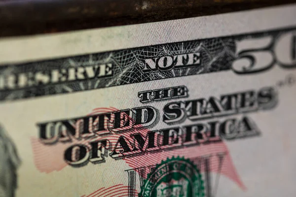 Валюта Сша Серед Американських Інфляційних Викликів — стокове фото