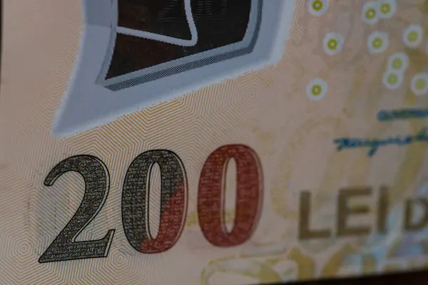Ron Leu Monnaie Monnaie Européenne — Photo