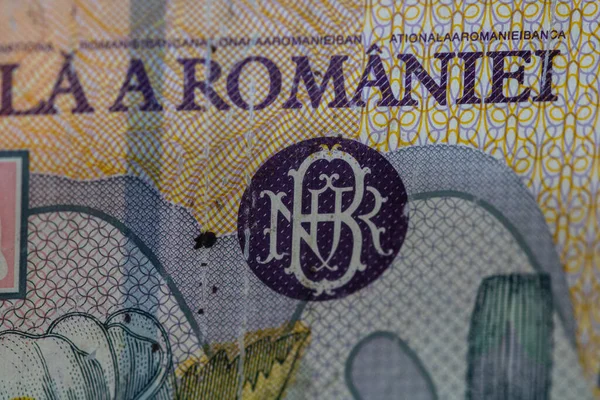 Ron Leu Money Европейская Валюта — стоковое фото