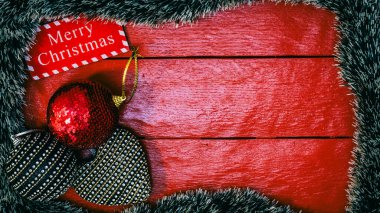 Noel süsleri. Renkli Noel ışıkları arka planı