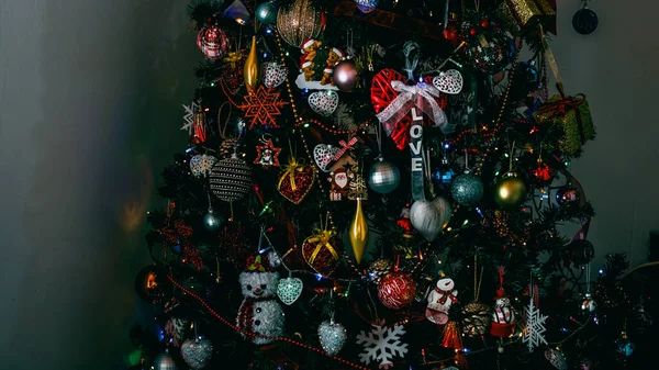 크리스마스 장식들 크리스마스등 — 스톡 사진