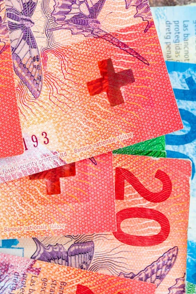 stock image CHF Currency Amidst Swiss Inflation Challenges