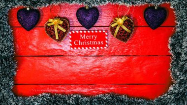 Noel süsleri. Renkli Noel ışıkları arka planı