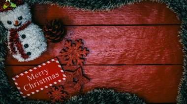 Noel süsleri. Renkli Noel ışıkları arka planı