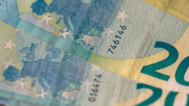 EURO para birimi. Avrupa enflasyonu, EUR parası. Avrupa Birliği para birimi