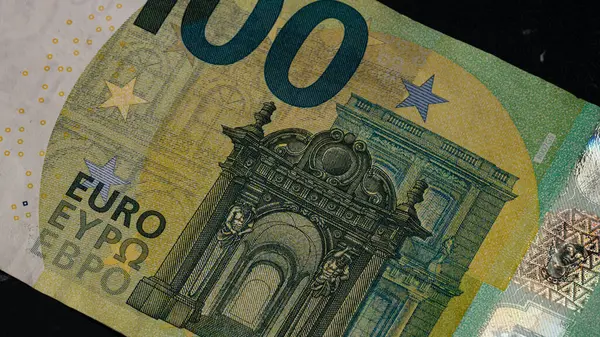 Euro Valuta Európa Inflációja Euró Pénz Európai Unió Pénzneme — Stock Fotó
