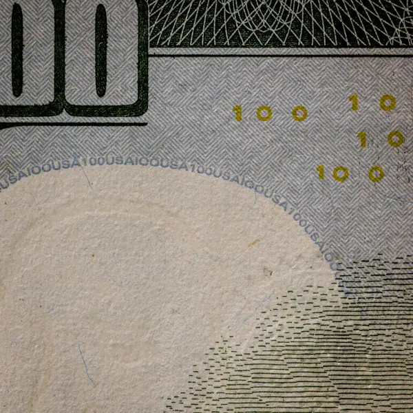 Makroaufnahme Der Usd Währung Usd Inflation Geld — Stockfoto