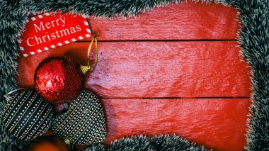 Noel süsleri. Renkli Noel ışıkları arka planı