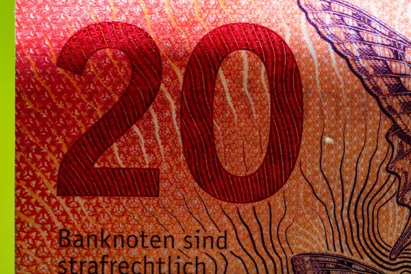 Chf Moneda Medio Los Desafíos Inflación Suiza — Foto de Stock