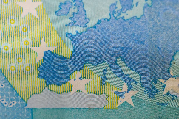 Euro Tijden Van Europese Inflatie — Stockfoto