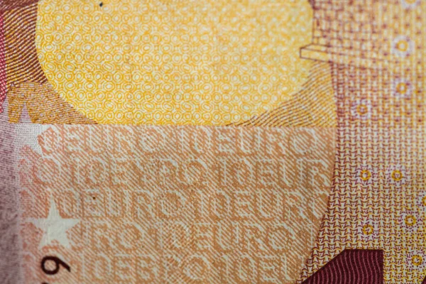 Waluta Euro Czasach Europejskiej Inflacji — Zdjęcie stockowe