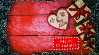 Noel süsleri. Renkli Noel ışıkları arka planı