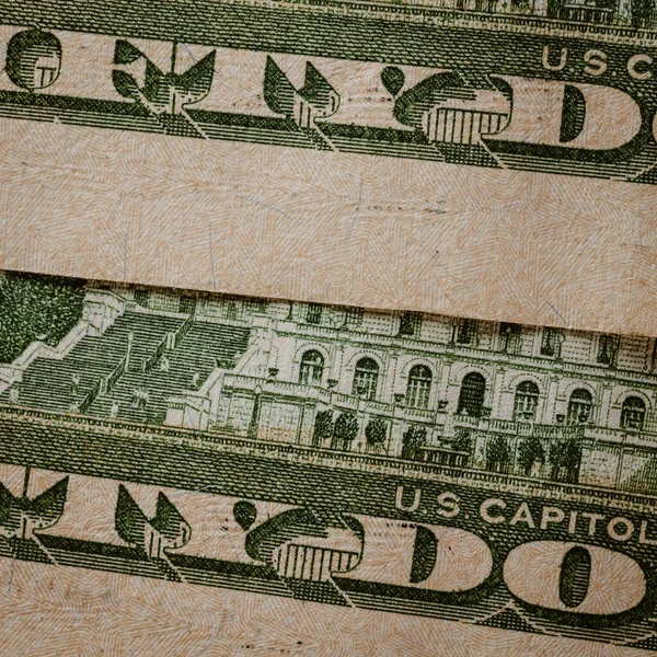 Makro Strzał Waluty Usd Inflacja Usd Pieniądze Usa — Zdjęcie stockowe