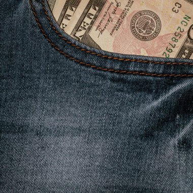 Macro shot 'ı Amerikan doları. ABD enflasyonu, ABD parası