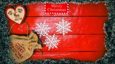 Noel süsleri. Renkli Noel ışıkları arka planı