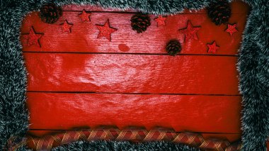 Noel süsleri. Renkli Noel ışıkları arka planı