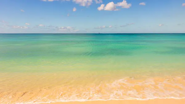 Playa Sandy Paradise Barbados Island Isla Del Caribe — Foto de Stock